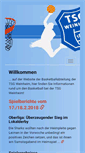 Mobile Screenshot of basketball-weinheim.de