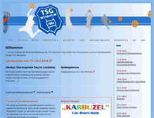 Tablet Screenshot of basketball-weinheim.de